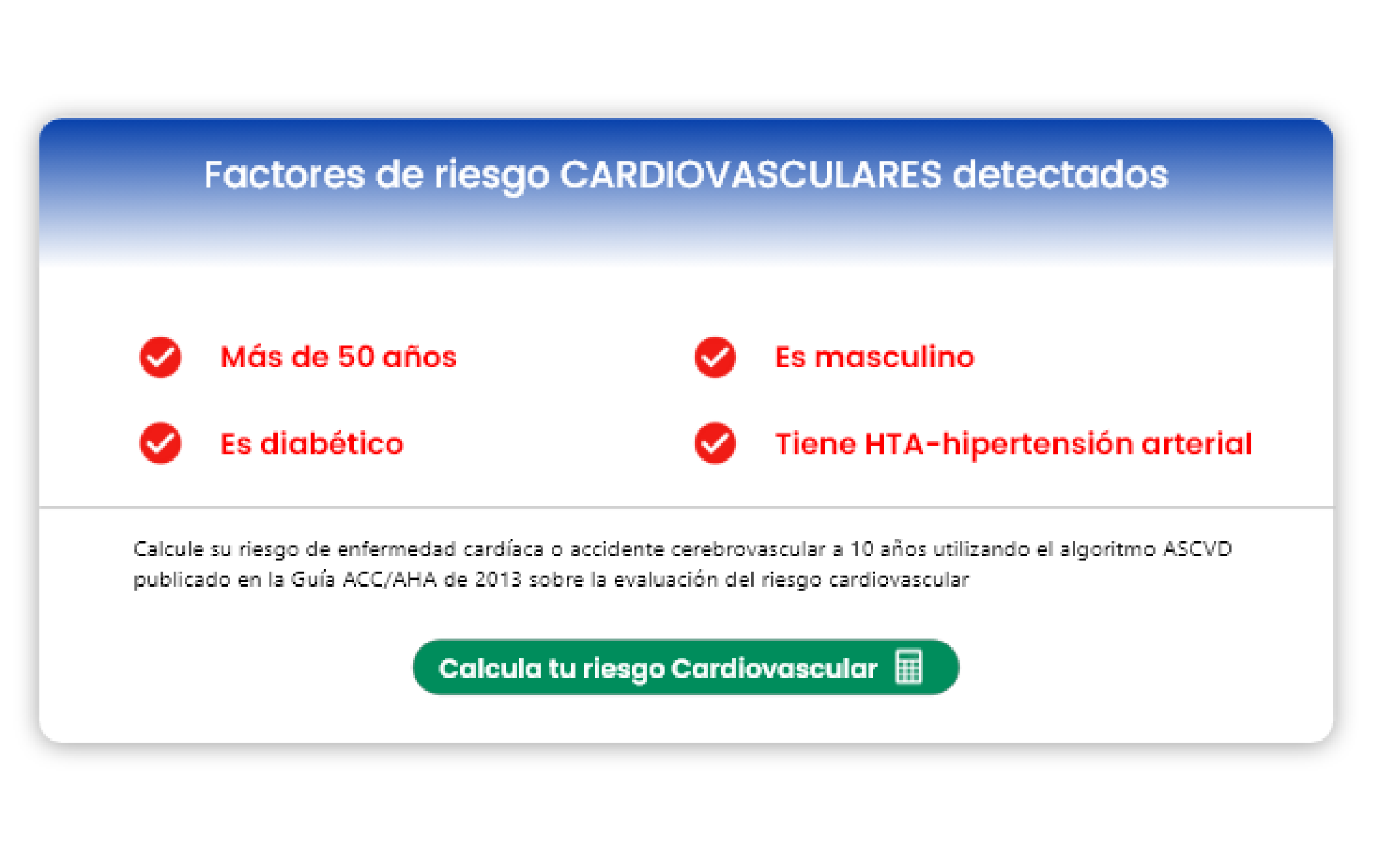 Human Factores de Riesgo